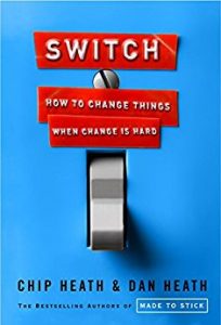 Book Cover Switch: How to Change things when Change is Hard