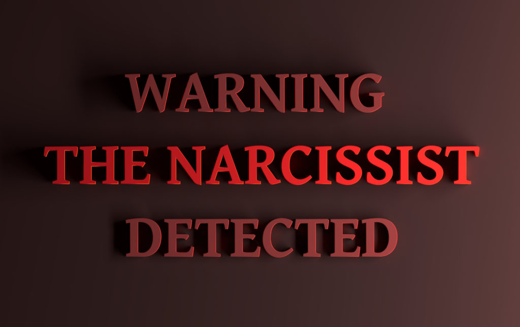 Narcissist signs a you are How do