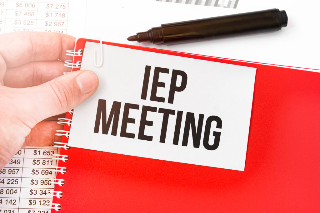 how to prepare for IEP meeting