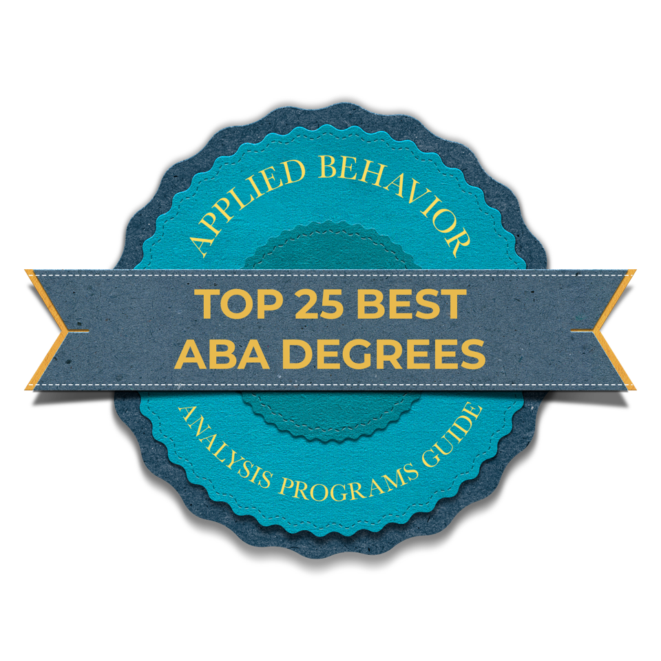 Top 25 Best Applied Behavior Analysis Degrees Badge